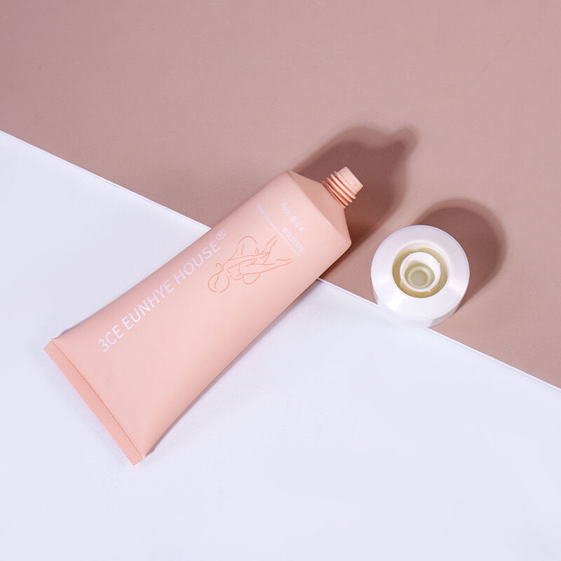 100ml Light Pink Tube, White Cap Design Exhibits Fresh Texture factory