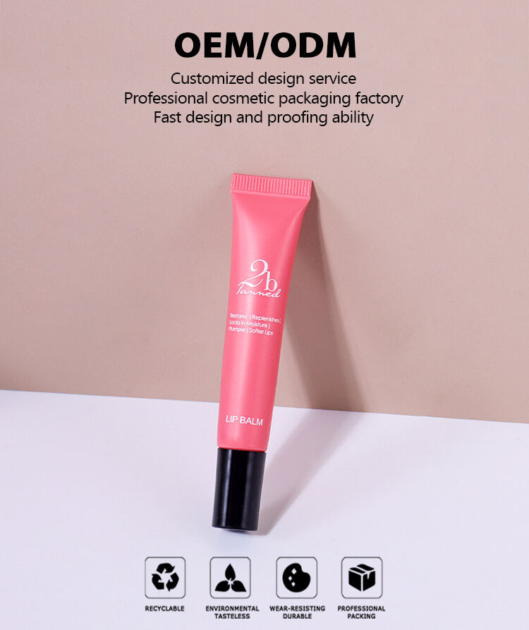 10ml Pink Tube + Black Screw Cap, a Packaging Choice Full of Beauty Aesthetic factory