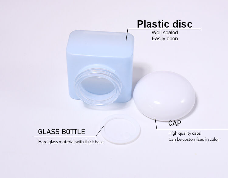 120ML, 100ML, 50ML, 30ML, 50G, 30G Light Blue Series Bottle Set manufacture