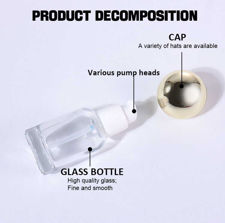 30ML  Cosmetic Essence Bottle  details