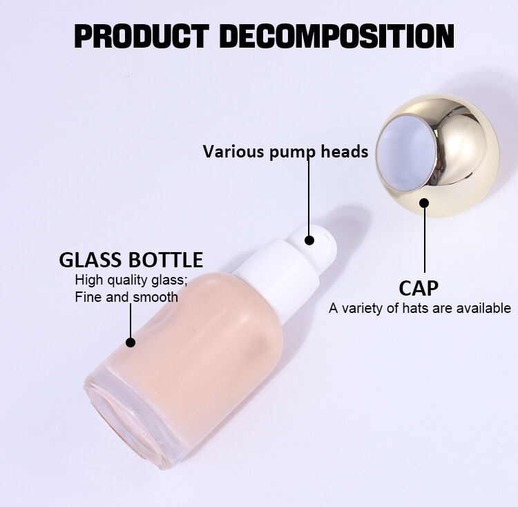 30ML  Cosmetic Essence Bottle  manufacture