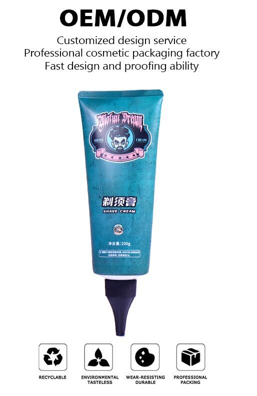 200ml Dark Green Sharp - Nozzle Shaving Hose, Unique Design Shows Men's Style supplier
