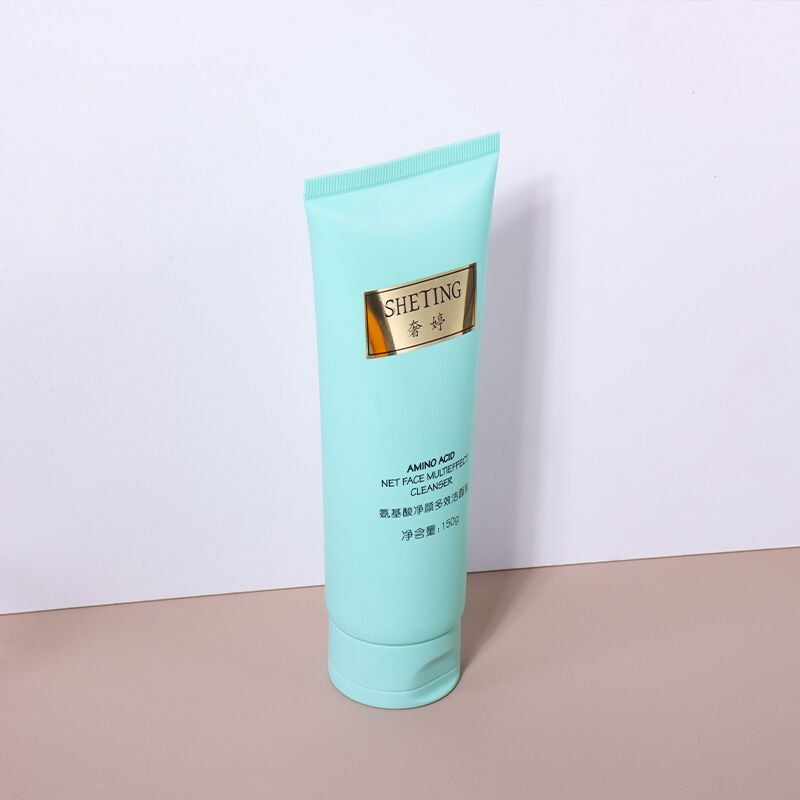 150ml Mint Green Hose, Same - Color Flip - Top Cap Shows Fresh Texture