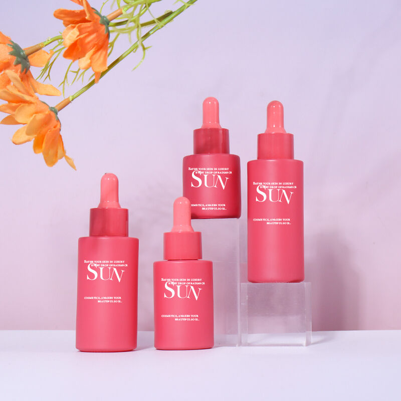 50ML, 40ML, 30ML, 20ML Macaron - colored Dropper Essence Bottle