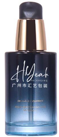 50g Blue - Gold Gradient Cream Jar, Luxurious Design Shows High - end Texture factory