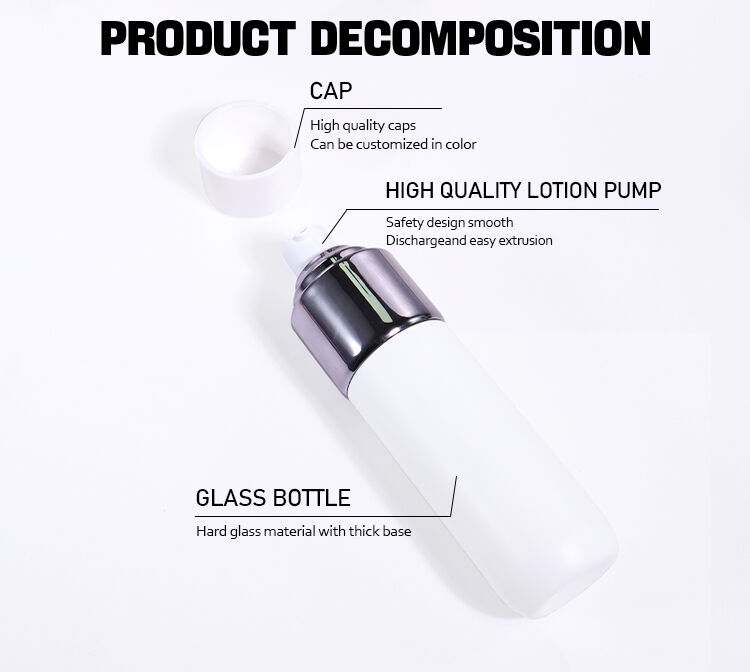 120ML, 100ML, 40ML Pure White Beauty Bottle Set supplier
