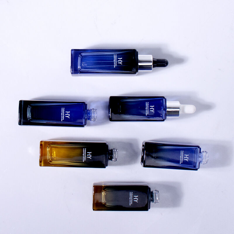 Silkscreen Essential Oil Bottle With Clear Brand Printing