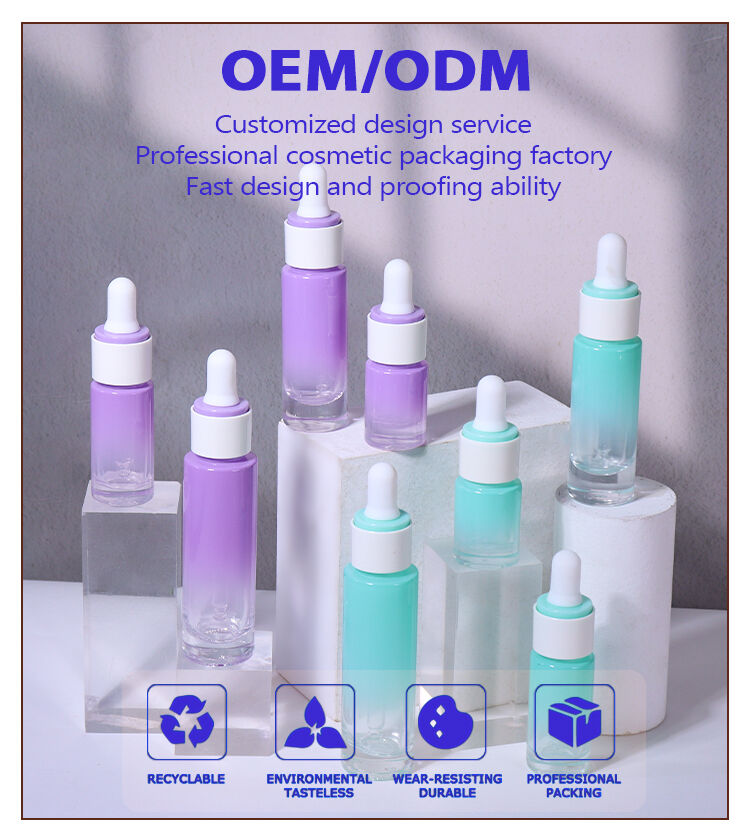 30ML,15ML,10ML,5ML Cosmetic Essence Bottle details