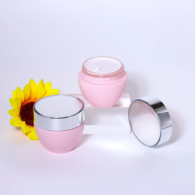 50G Luxury Glass Jars for Skincare Empty Glass Cosmetic Jar Skin Care