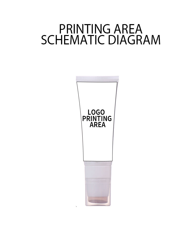 100ml Pure White Beauty Hose, Sponge Head Design Shows Ingenious Texture details
