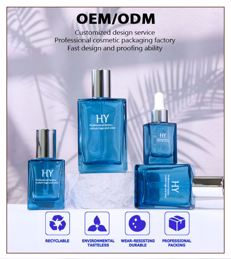 100ML,50ML,30ML,20ML Cosmetic Essence Bottle  manufacture