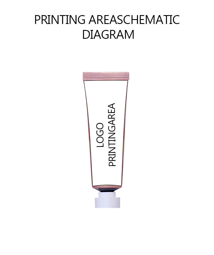 30ml Pink Hand Cream Tube, White Cap Design is Practical and Beautiful details