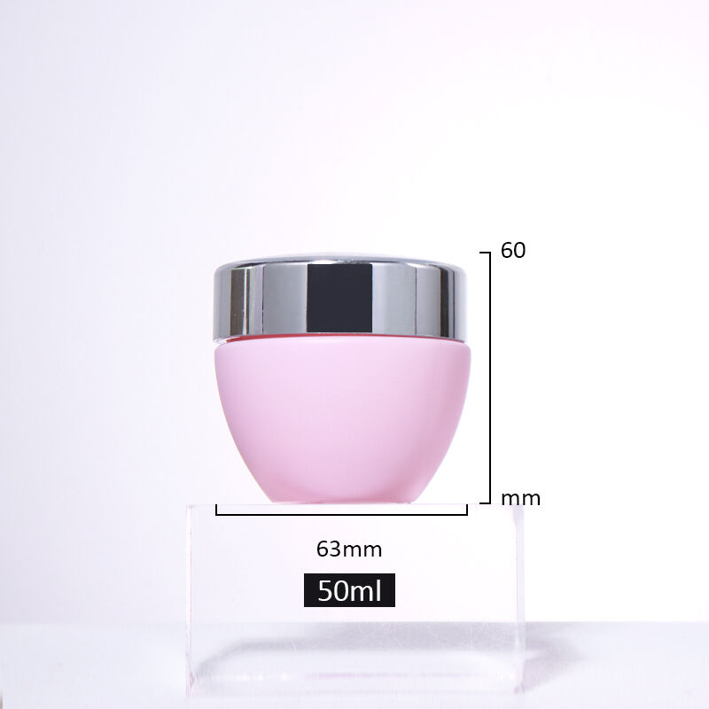 50G Luxury Glass Jars for Skincare Empty Glass Cosmetic Jar Skin Care supplier