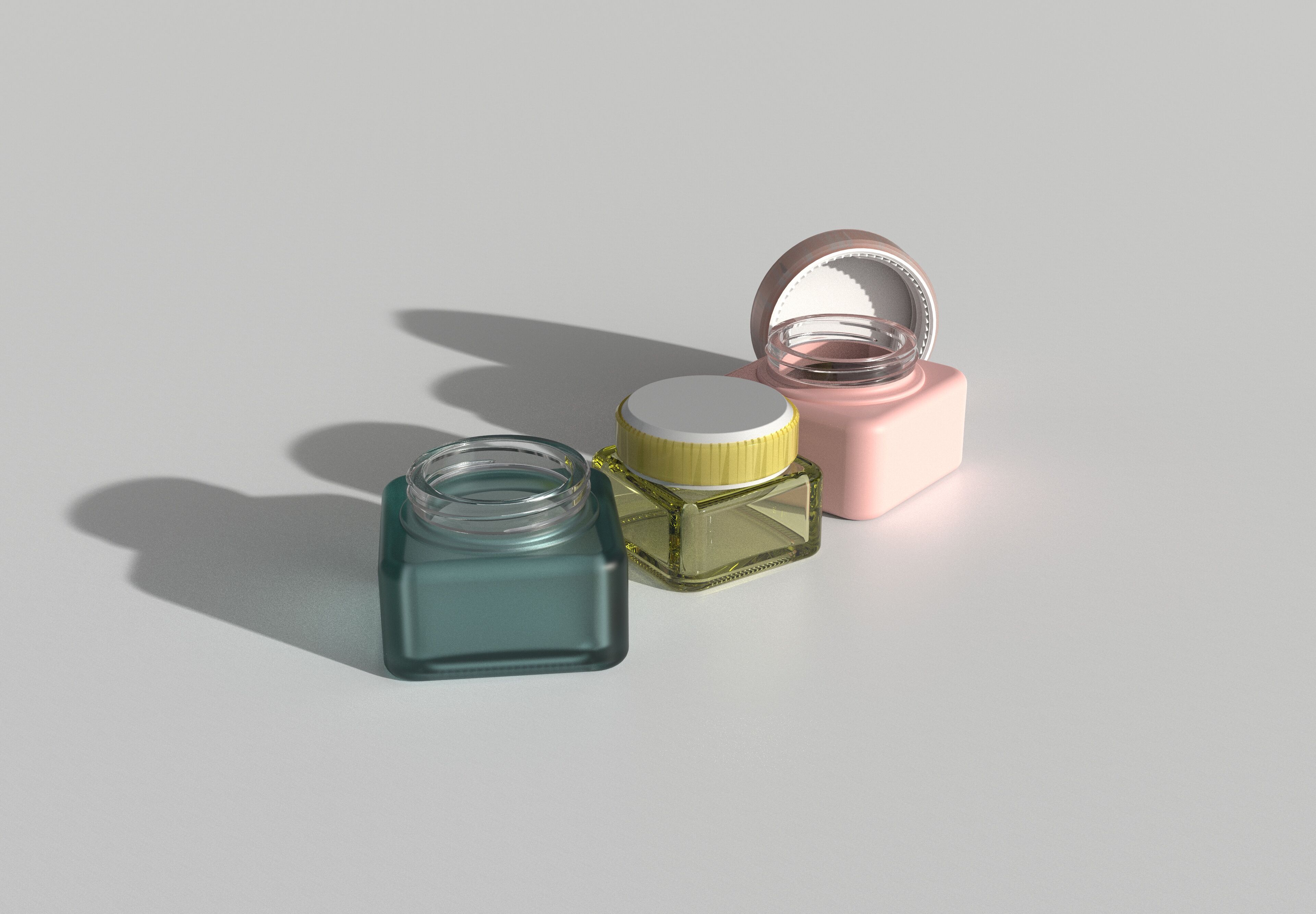 Glass Cosmetic Jars Wholesale with Premium Quality