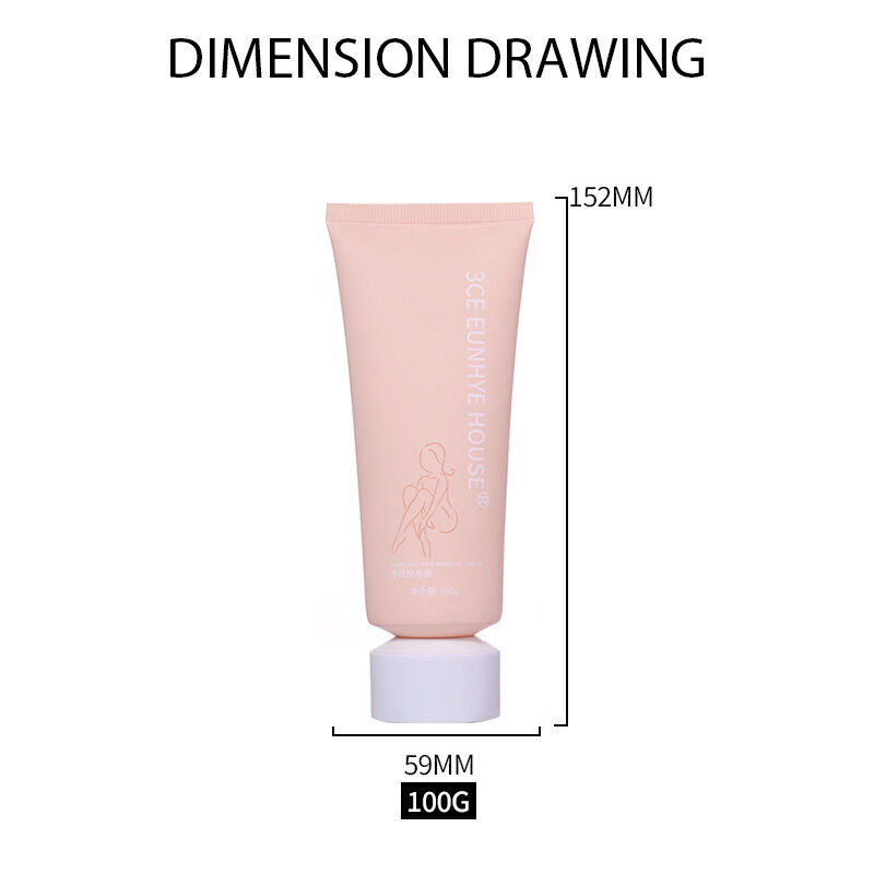 100ml Light Pink Tube, White Cap Design Exhibits Fresh Texture supplier