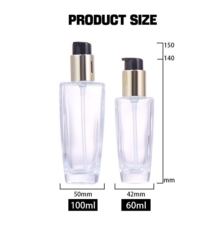 100ML,60ML Cosmetic Essence Bottle  supplier
