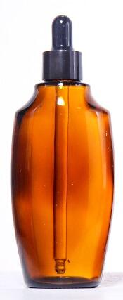 100ML/50ML/30ML/20ML/10ML Amber - Brown Dropper Bottles, Curved Bodies supplier