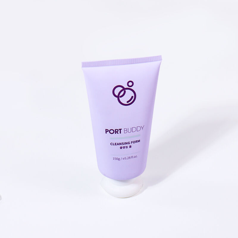 150ml Light Purple Fresh Cleansing Hose, Flip-Top Design Shows Soft Texture