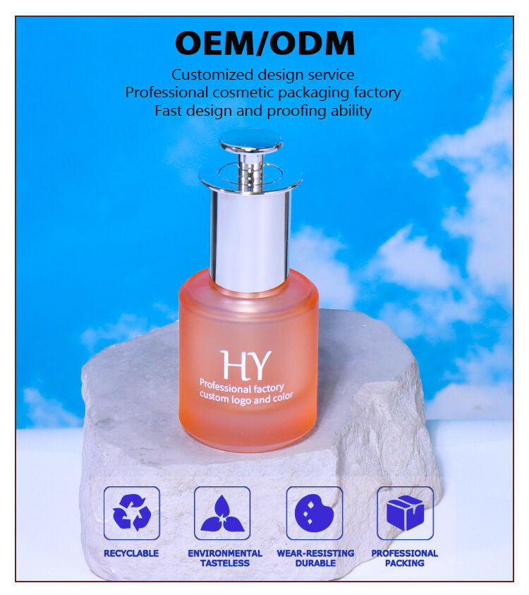 30ML Cosmetic Essence Bottle factory