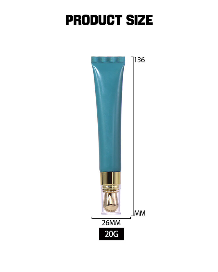 20g Peacock Blue Hose, Gold - Transparent Cap Design Shows High - end Texture supplier
