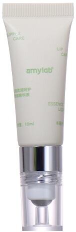 10ml Beige Tube with Transparent Silver Cap + Roller Ball Design supplier