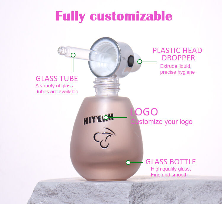 The 30ml essence bottle features a dropper design for precise dispensing manufacture