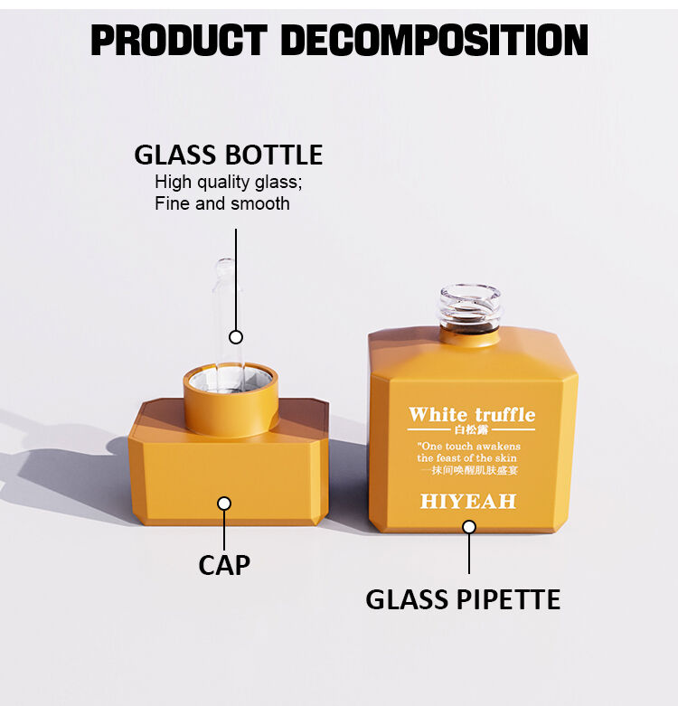 40ML Colorful Geometric Essential Oil Bottle, Creative Design factory