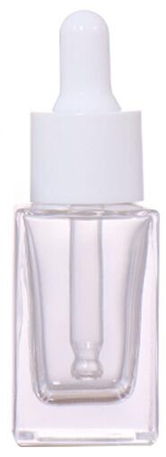 30ml/20ml/10ml/5ml Transparent Square Dropper Beauty Bottle, Minimalist Design Shows Pure Style manufacture