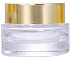 150G, 120G, 100G, 80G, 50G, 30G Transparent Cream Jars in Two Styles, Golden Lids and White Lids Show Diverse Elegance supplier