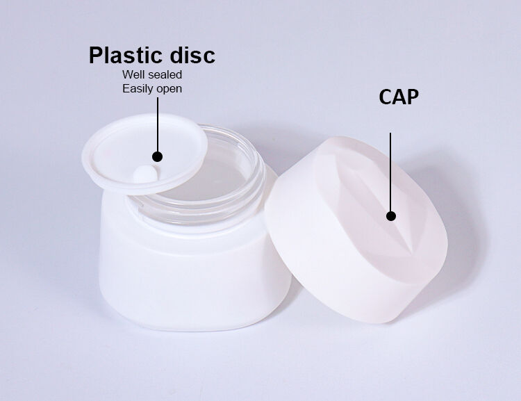 120ML, 100ML, 50ML, 30ML, 50G White Elegant Set Series, Minimalist Design Shows High - end Texture factory