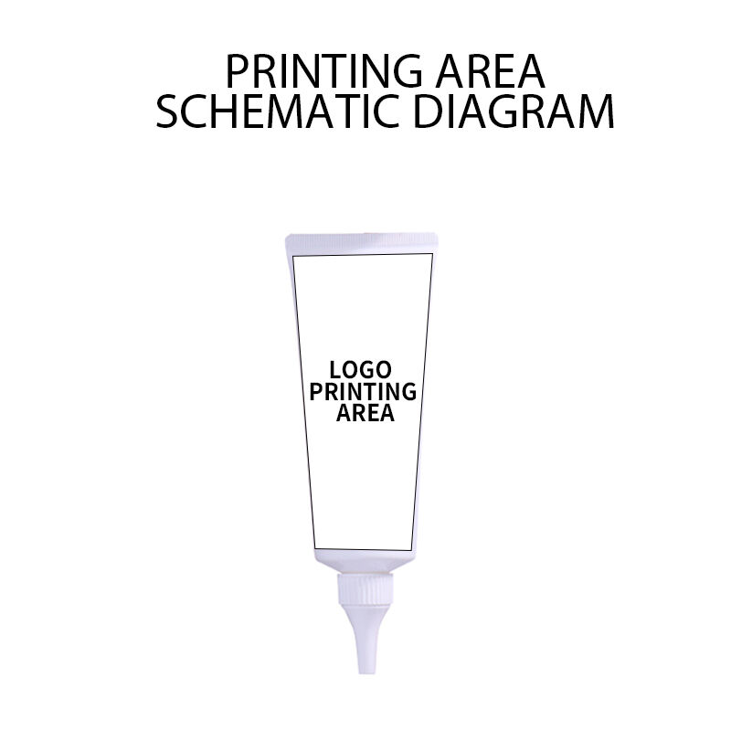 100ML White Sharp-Nozzle Scalp Care Hose, Minimalist Design Highlights Skincare Style factory