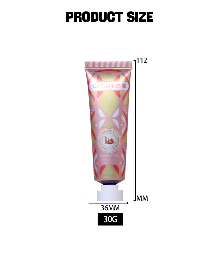 30ml Pink Hand Cream Tube, White Cap Design is Practical and Beautiful factory
