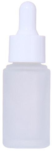 40ML, 30ML, 20ML, 10ML Minimalist Frosted Essence Bottle, Silver Lid / Dropper Shows Exquisite Charm details