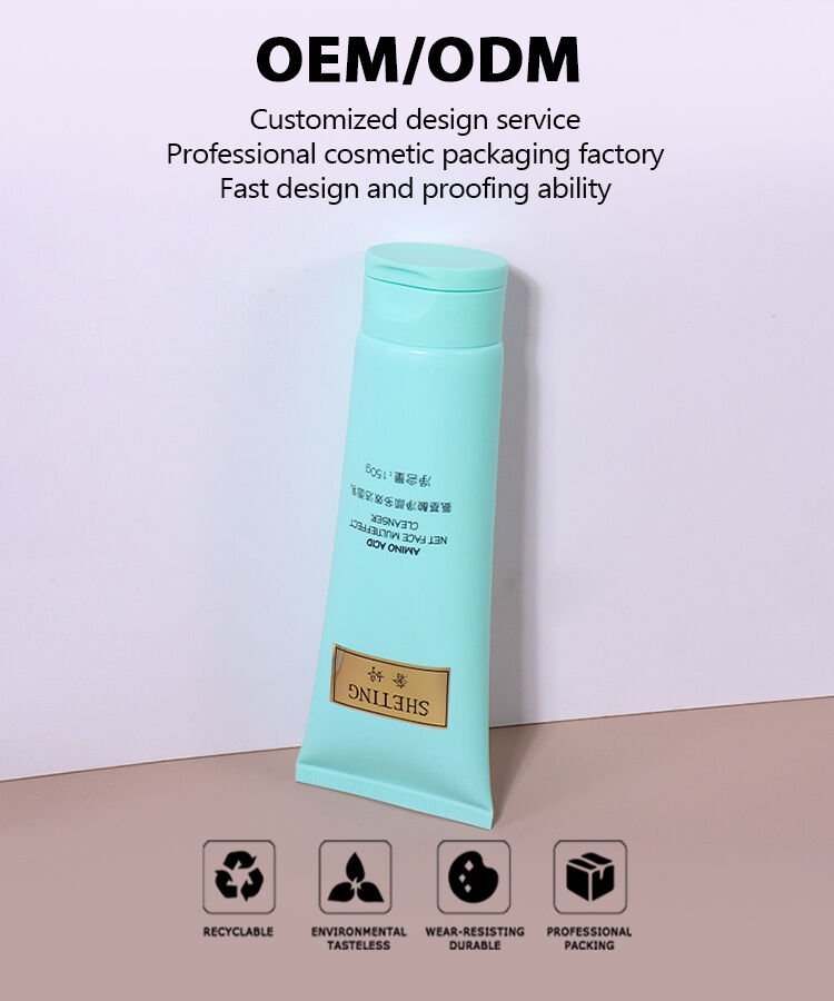 150ml Mint Green Hose, Same - Color Flip - Top Cap Shows Fresh Texture factory