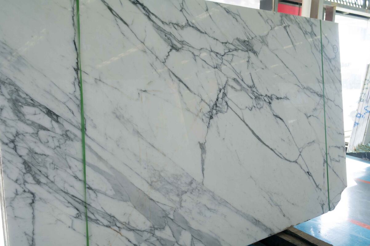 Natural Calaccata White Marble Slabs&Tiles details