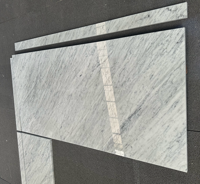 Carrara marble  details
