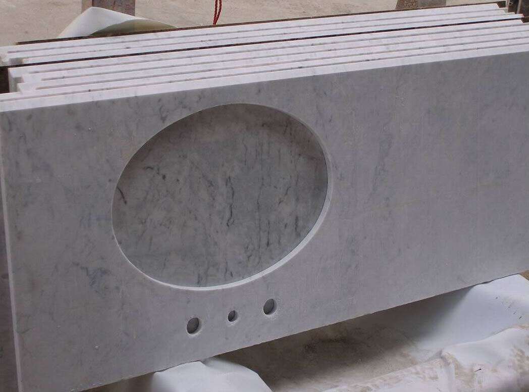 Tidsløse Carrara Marmorvasketoppe til Luksusbad