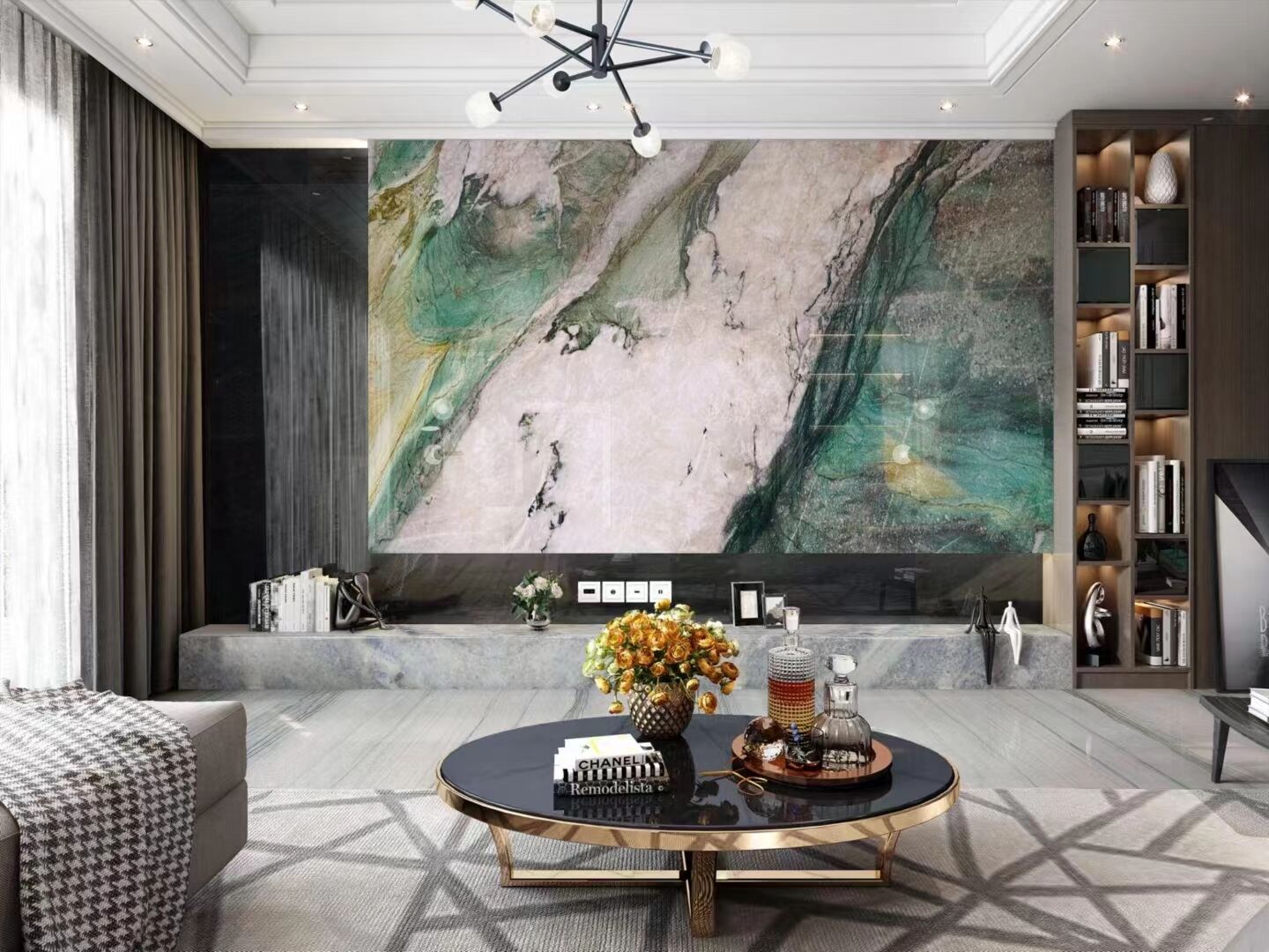 Patagonia green marble