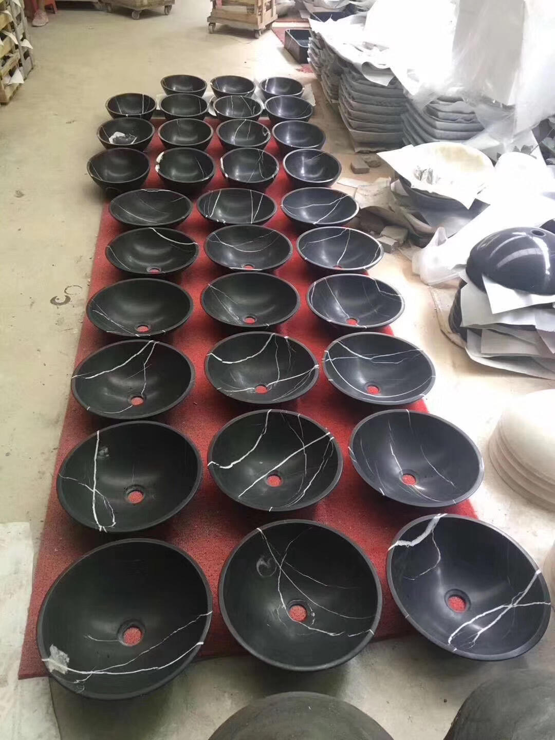 Højtkvalitets marmorvasker til luksus badeværelser og køkkener