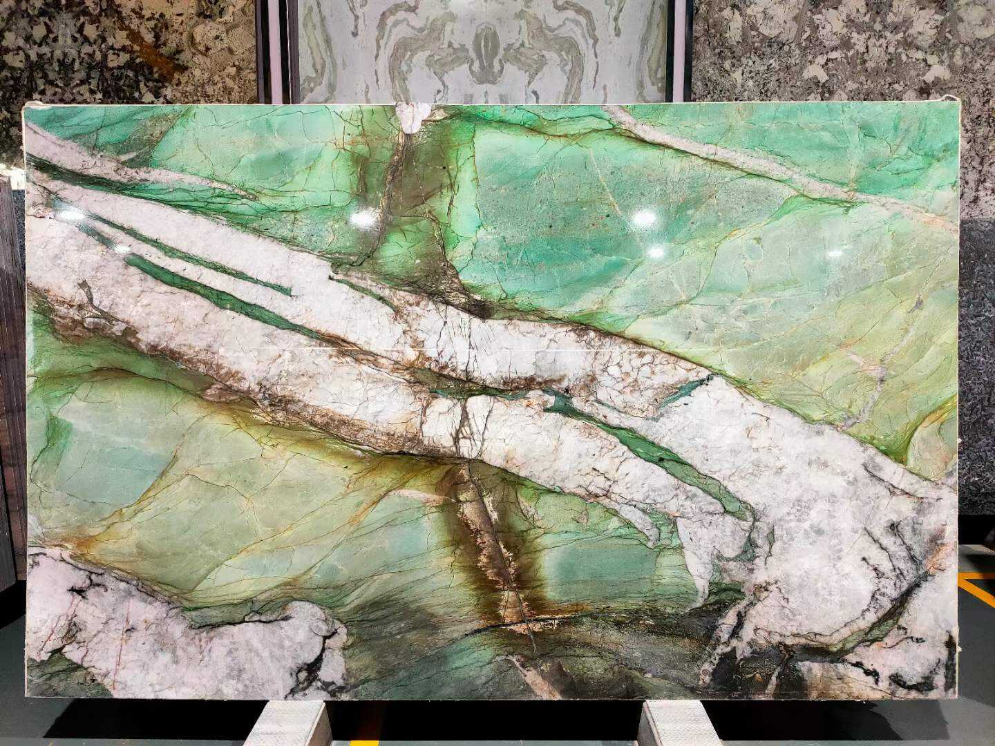 Patagonia green marble factory