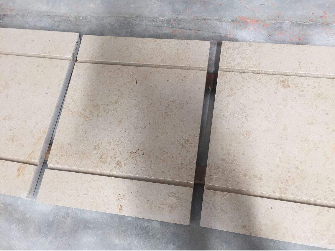 Leather Brushed and Elegant Jura Beige Limestone for Walling Facade supplier