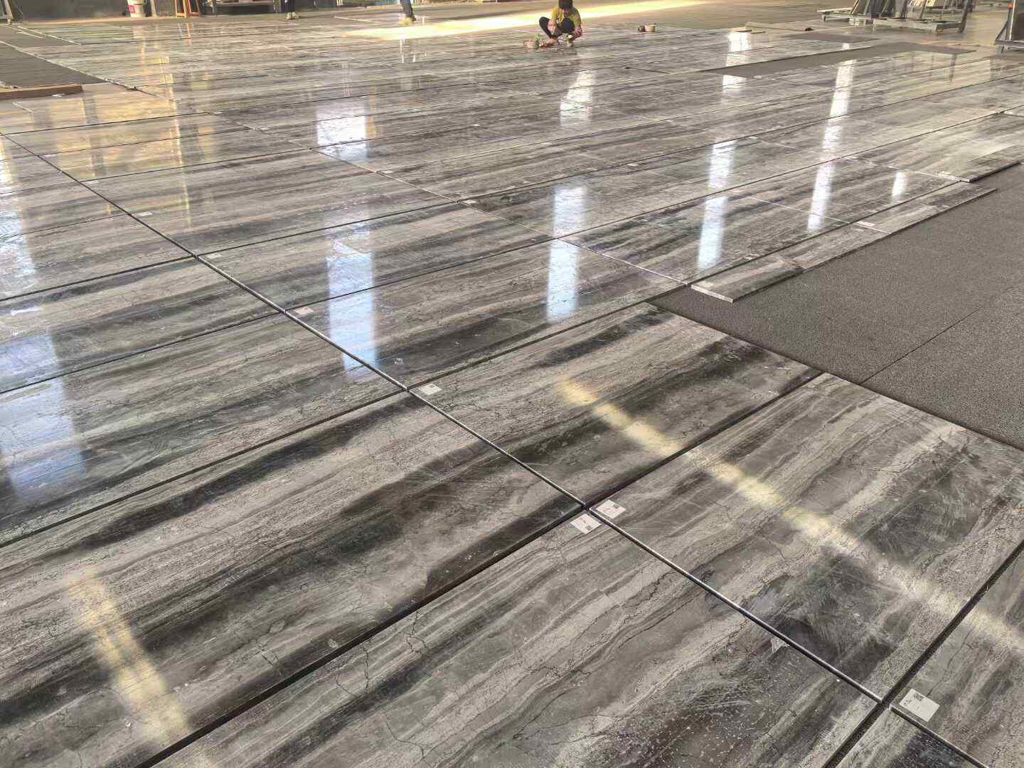 Galaxy wooden marble