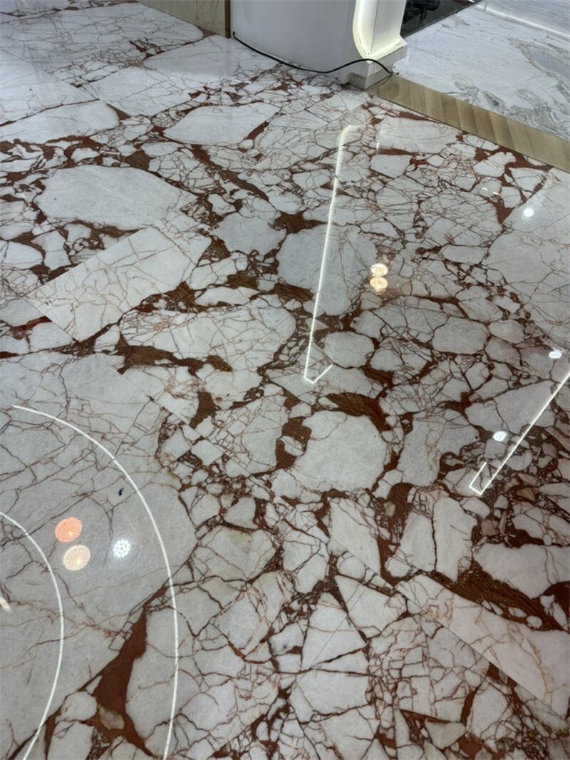 Viola Rose Pink Bvlgarl Flooring Stair details