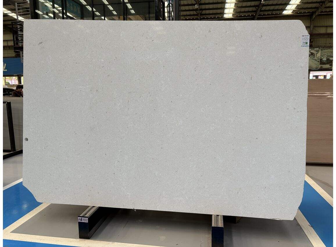 White limestone Slab factory