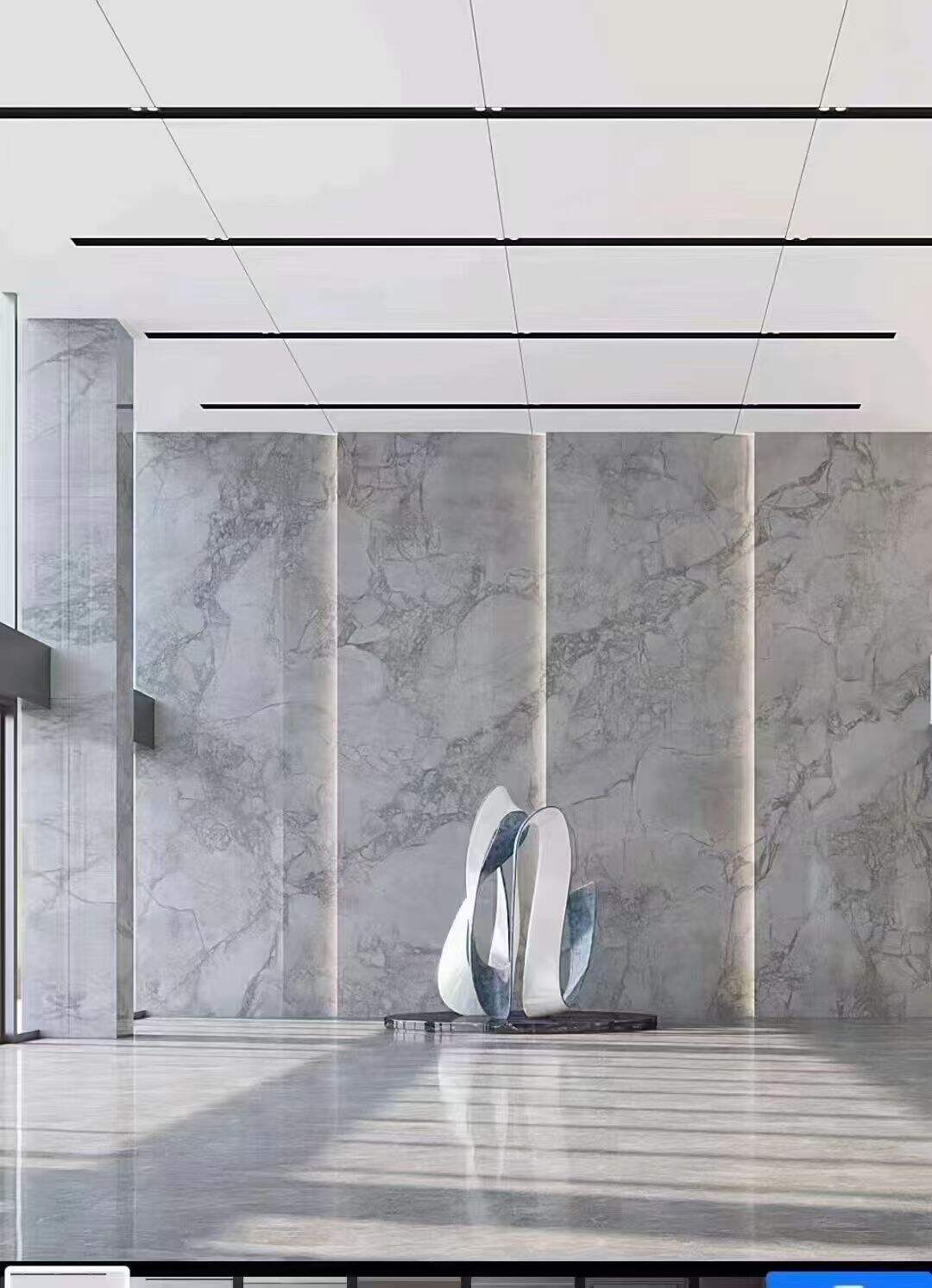 Super white, Calacatta grey