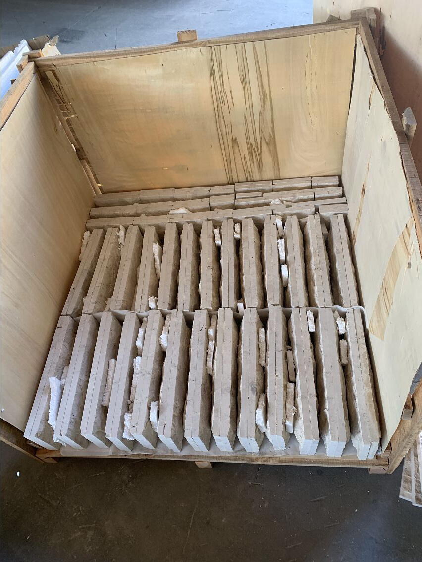 Random Rockface Jura Beige Limestone for DIY Exterior Wall Facade supplier