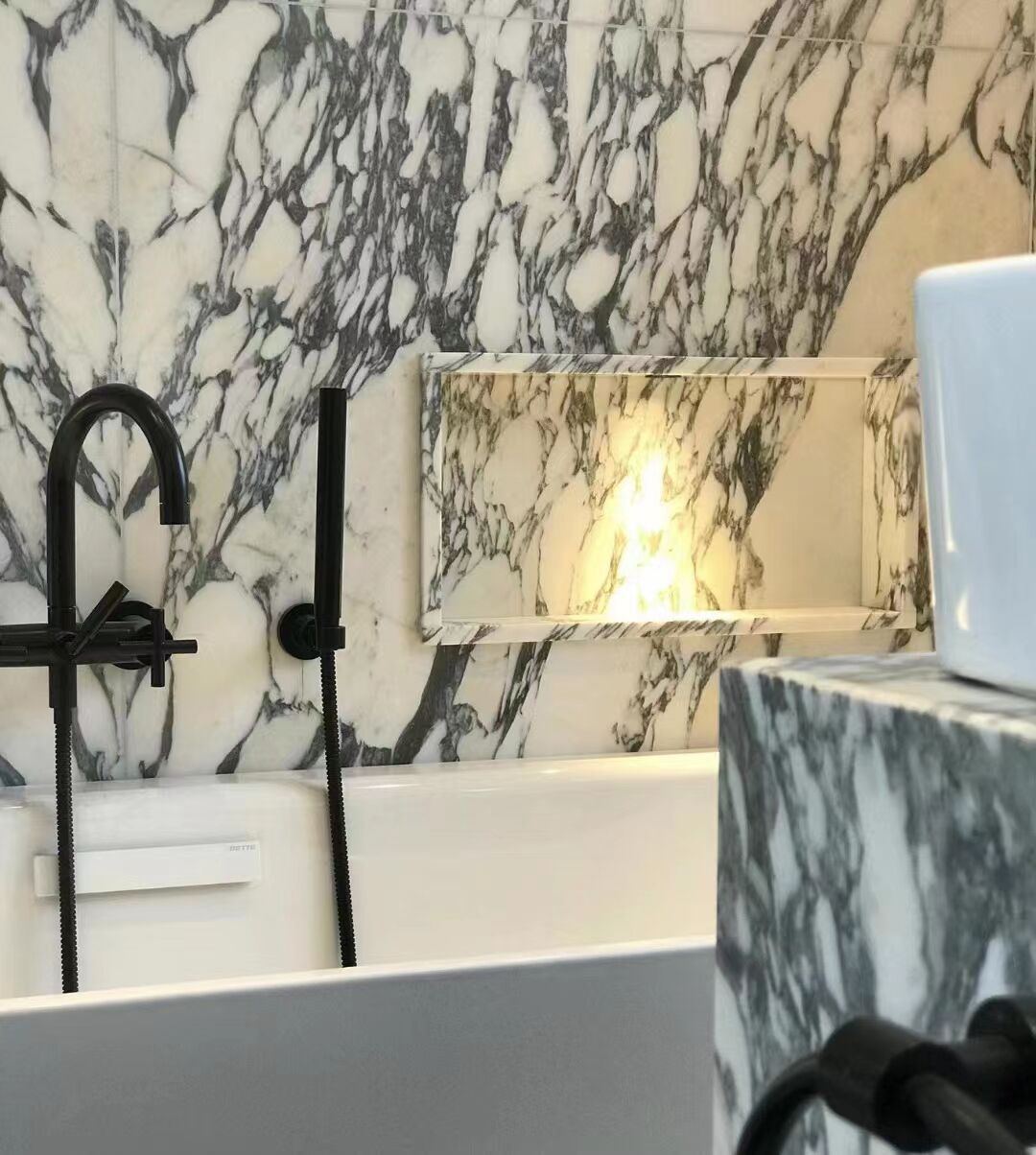 Arabescato Corchia White Marble Slab