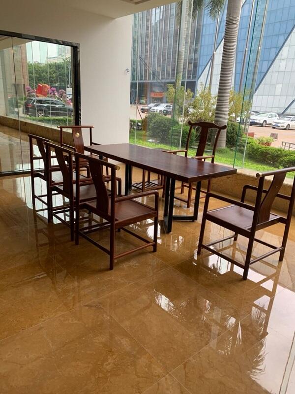 Burley Yellow Marble Flooring Tiles