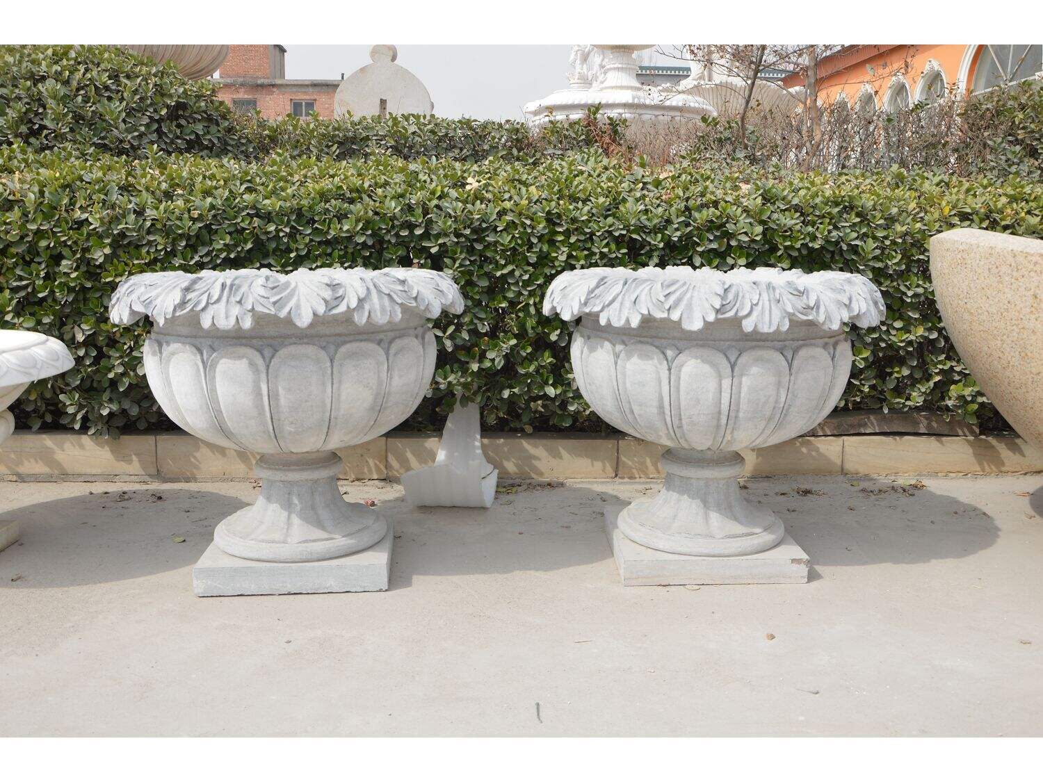 Direct factory wholesale marble vases and flower pots factory