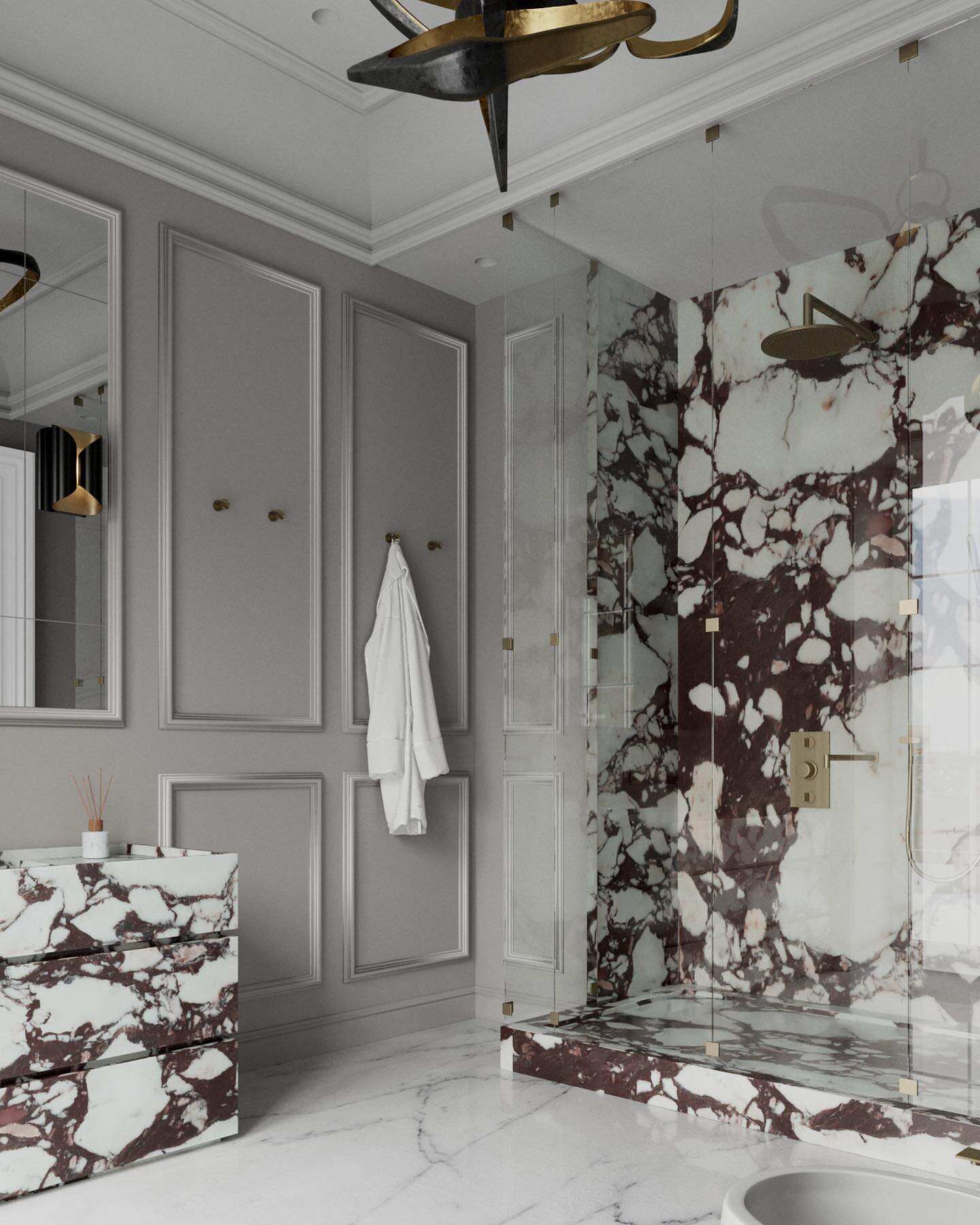 Calacatta Violet factory